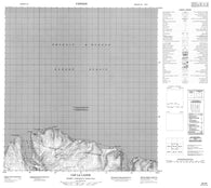 035J06 Cap La Lande Canadian topographic map, 1:50,000 scale