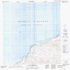 035J08 Cap Briard Canadian topographic map, 1:50,000 scale