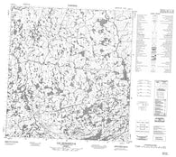 035K04 Lac Siurartuuq Canadian topographic map, 1:50,000 scale