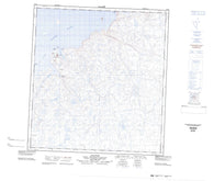 035K05 Ivujivik Canadian topographic map, 1:50,000 scale