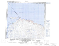 035K Cap Wolstenholme  Saint Louis  Canadian topographic map, 1:250,000 scale