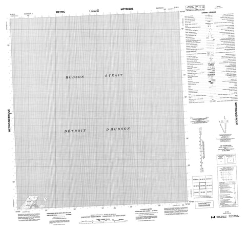 035M09 No Title Canadian topographic map, 1:50,000 scale