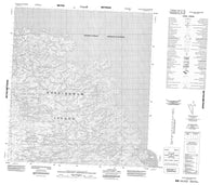 035N05 No Title Canadian topographic map, 1:50,000 scale