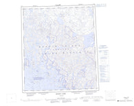 036A Mingo Lake Canadian topographic map, 1:250,000 scale