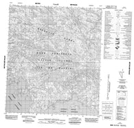 036C06 No Title Canadian topographic map, 1:50,000 scale