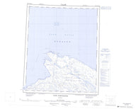036F Cape Dorchester Canadian topographic map, 1:250,000 scale