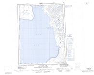 036P Hantzsch Bay Canadian topographic map, 1:250,000 scale
