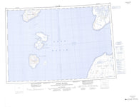 037B Spicer Islands Canadian topographic map, 1:250,000 scale
