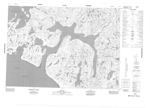 037C09 Eqe Bay Canadian topographic map, 1:50,000 scale