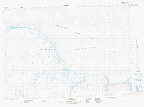 037D09 No Title Canadian topographic map, 1:50,000 scale