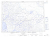 037D Lake Gillian Canadian topographic map, 1:250,000 scale