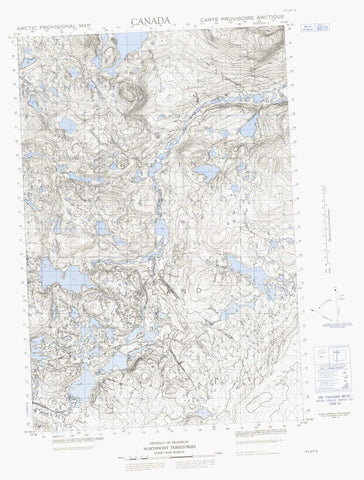 037E01E No Title Canadian topographic map, 1:50,000 scale