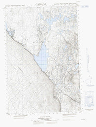 037E01W No Title Canadian topographic map, 1:50,000 scale