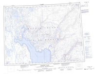 037F Steensby Inlet Canadian topographic map, 1:250,000 scale