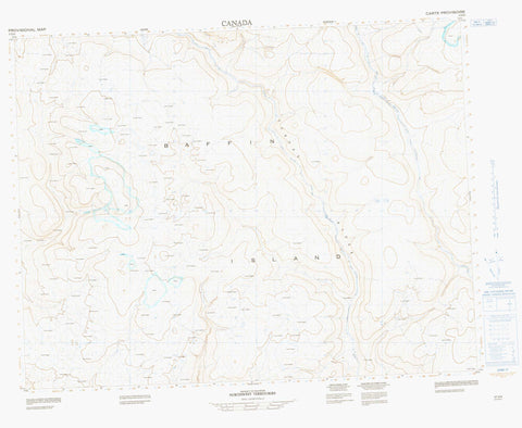 037G06 No Title Canadian topographic map, 1:50,000 scale