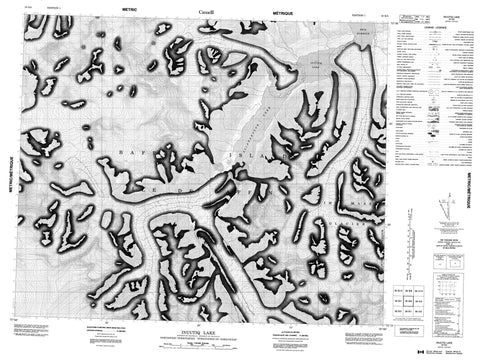 038B08 Inuutiq Lake Canadian topographic map, 1:50,000 scale