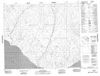 038B13 Dufour Point Canadian topographic map, 1:50,000 scale