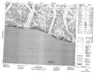 038B15 Beloeil Island Canadian topographic map, 1:50,000 scale