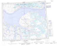 038B Pond Inlet Canadian topographic map, 1:250,000 scale