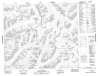 038C05 Savik Mountain Canadian topographic map, 1:50,000 scale