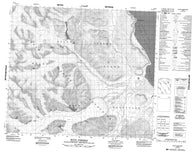 038C07 Mount Possession Canadian topographic map, 1:50,000 scale