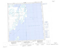 039B Clarence Head Canadian topographic map, 1:250,000 scale