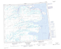 039F Ekblaw Glacier Canadian topographic map, 1:250,000 scale