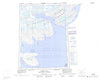 039H Dobbin Bay Canadian topographic map, 1:250,000 scale
