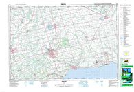 040I16 Simcoe Canadian topographic map, 1:50,000 scale