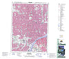040J06 Windsor Canadian topographic map, 1:50,000 scale
