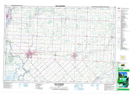 040J09 Wallaceburg Canadian topographic map, 1:50,000 scale