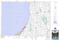 040P05 Grand Bend Canadian topographic map, 1:50,000 scale