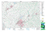 040P09 Guelph Canadian topographic map, 1:50,000 scale
