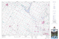 040P10 Conestogo Canadian topographic map, 1:50,000 scale