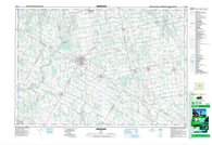 040P14 Wingham Canadian topographic map, 1:50,000 scale