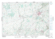 040P16 Orangeville Canadian topographic map, 1:50,000 scale