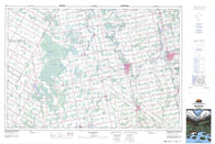 041A03 Walkerton Canadian topographic map, 1:50,000 scale
