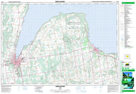 041A10 Owen Sound Canadian topographic map, 1:50,000 scale