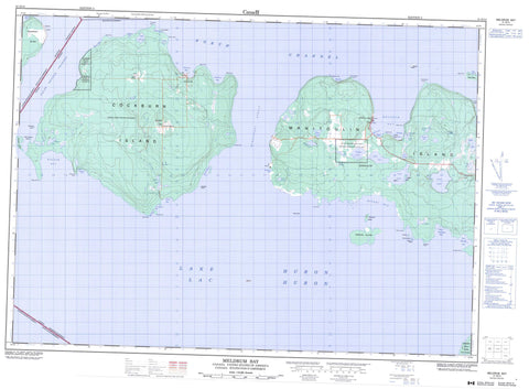 041G14 Meldrum Bay Canadian topographic map, 1:50,000 scale