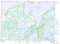 041G16 Kagawong Canadian topographic map, 1:50,000 scale