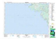 041H04 Dorcas Bay Canadian topographic map, 1:50,000 scale