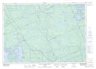 041H09 Pointe Au Baril Station Canadian topographic map, 1:50,000 scale
