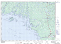 041H15 Key Harbour Canadian topographic map, 1:50,000 scale