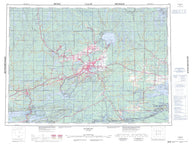 041I Sudbury Canadian topographic map, 1:250,000 scale