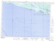 041J03 Dean Lake Canadian topographic map, 1:50,000 scale