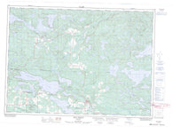 041J06 Iron Bridge Canadian topographic map, 1:50,000 scale