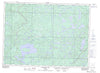 041J11 Wakomata Lake Canadian topographic map, 1:50,000 scale