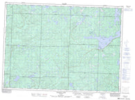 041J13 Ranger Lake Canadian topographic map, 1:50,000 scale
