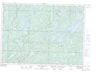 041J14 Rocky Island Lake Canadian topographic map, 1:50,000 scale