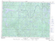 041J15 Kindiogami Lake Canadian topographic map, 1:50,000 scale